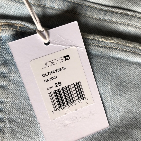 NEW Joe’s The Icon Chewed Hem Mid Rise Skinny Crop - Picture 6 of 10